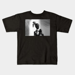 Black woman, figure Kids T-Shirt